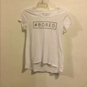 White Fifth Sun t-shirt